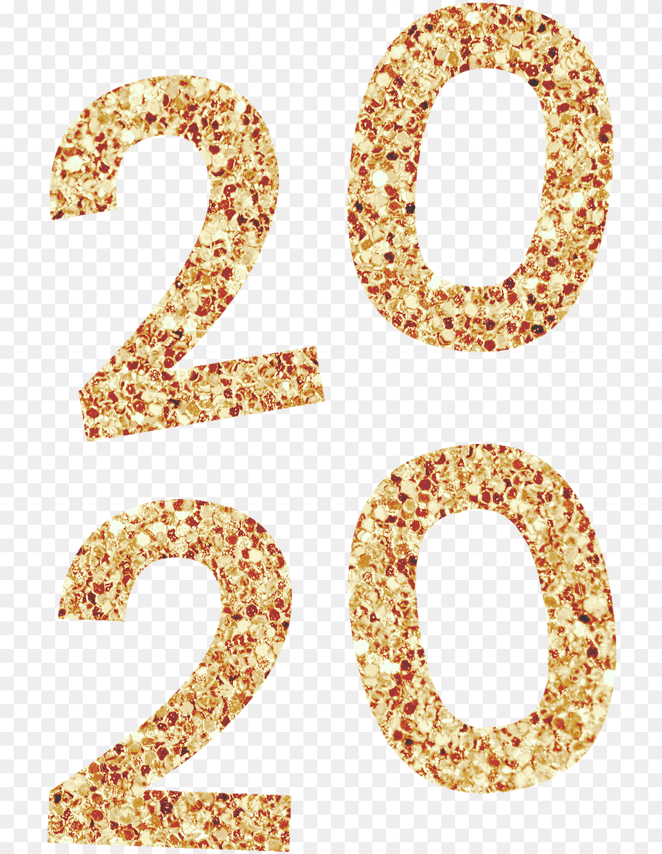 2020 Balloons Transparent Background, Number, Symbol, Text Png