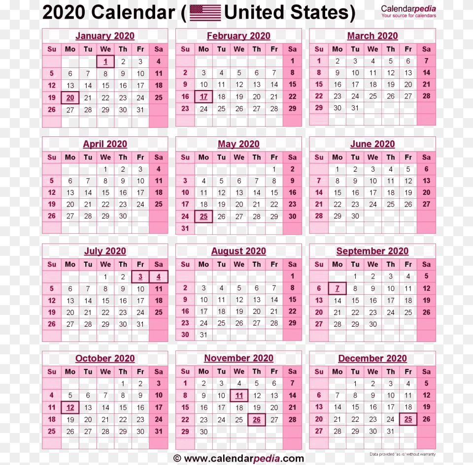 2020 Calendar Government Holidays, Text, Qr Code Free Transparent Png