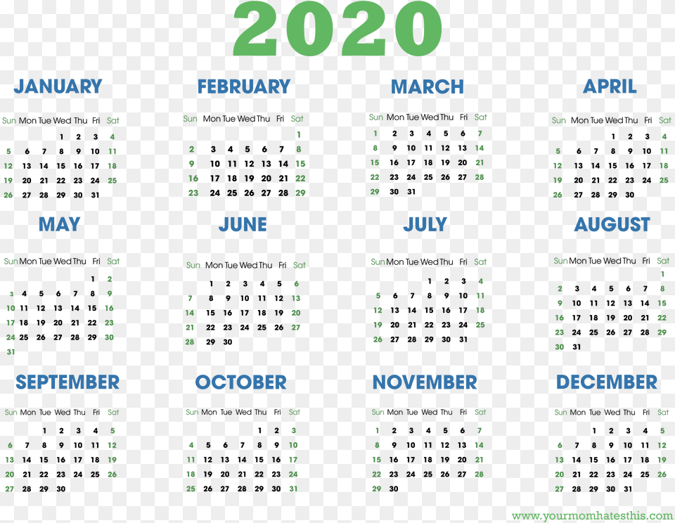 2020 Calendar Images Hd 2020 Hd Calendar Download, Text, Scoreboard Png Image