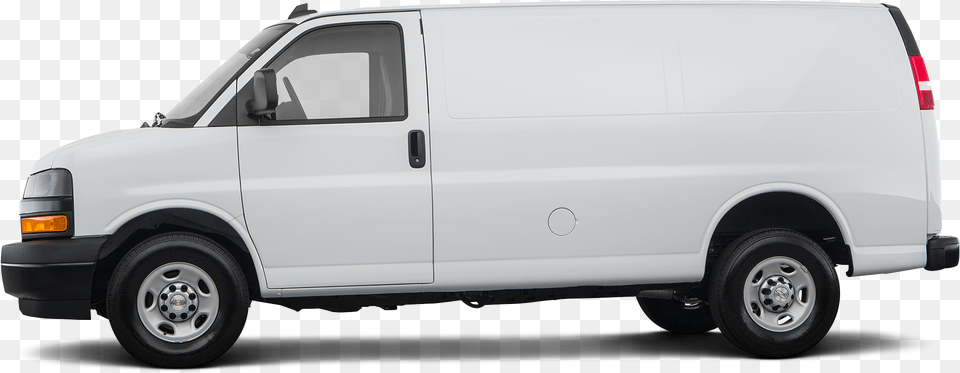 2020 Chevrolet Express 2500 Van Work Van White Work Van, Moving Van, Vehicle, Transportation, Car Free Png Download