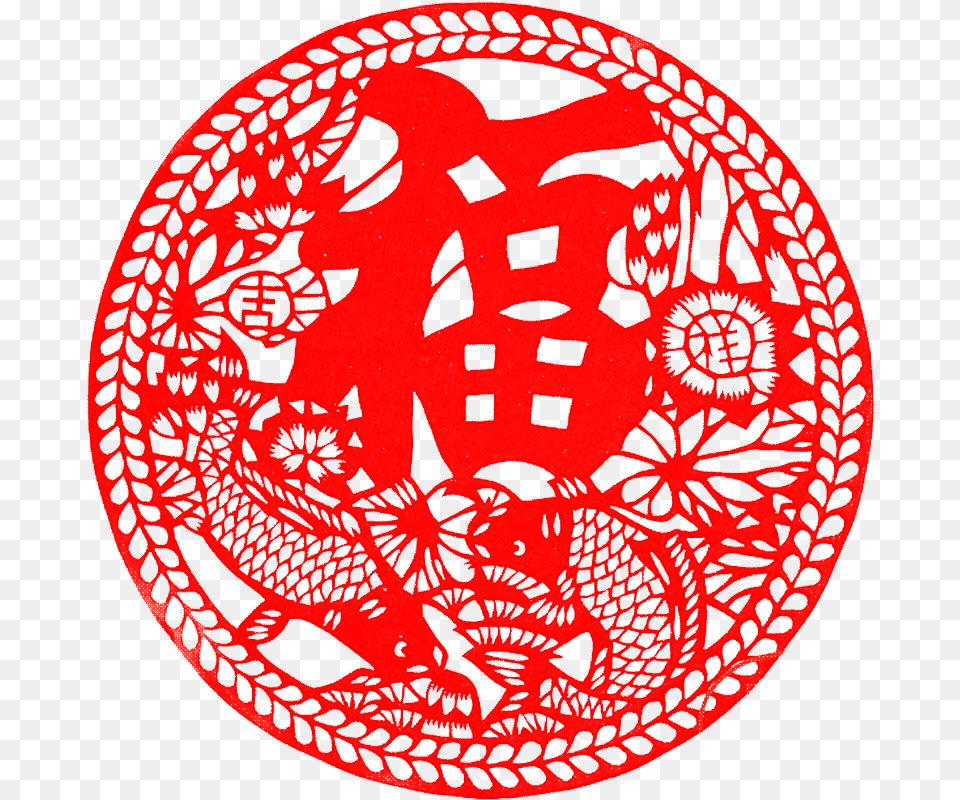 2020 Chinese New Year Year Of The Rat Chinese Wind Circle, Home Decor, Pattern Free Png Download