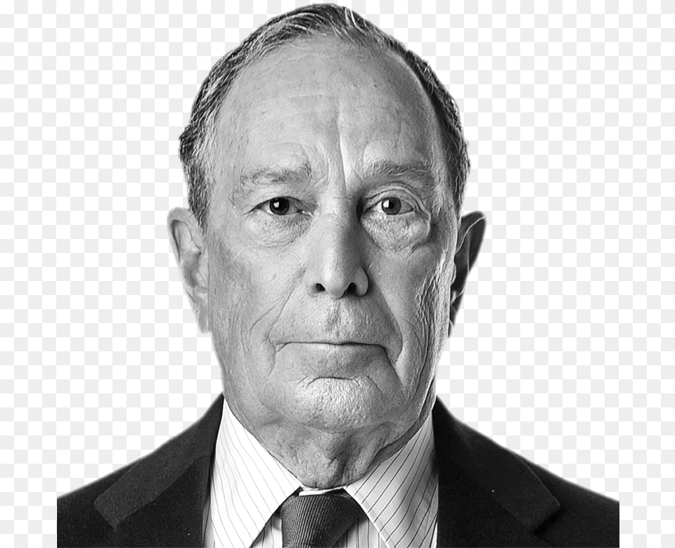 2020 Democrats The New York Times Michael Bloomberg Black And White, Male, Photography, Man, Portrait Free Png