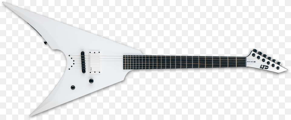 2020 Esp Arrow Black Metal 2021, Electric Guitar, Guitar, Musical Instrument, Blade Png Image