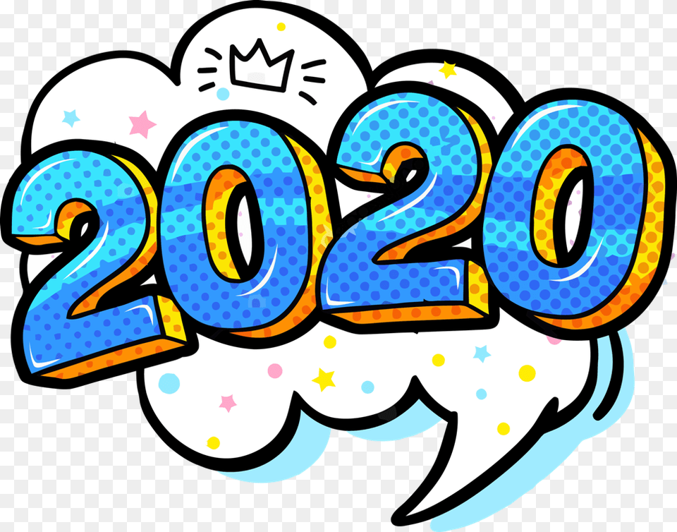 2020 Font Design Blue, Art, Number, Symbol, Text Png Image
