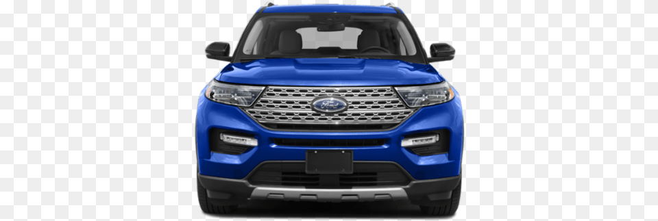 2020 Ford Explorer Front View, Car, Suv, Transportation, Vehicle Free Transparent Png