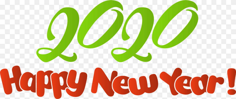 2020 Happy New Year Clip Art Image Dot, Text, Logo, Green Free Png
