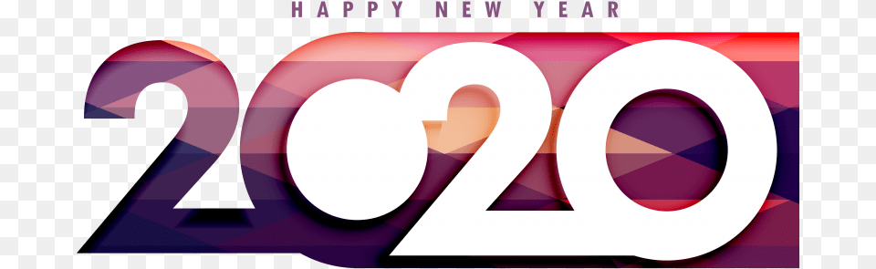 2020 Happy New Year Stylish Happy New Year 2020, Number, Symbol, Text Free Png Download