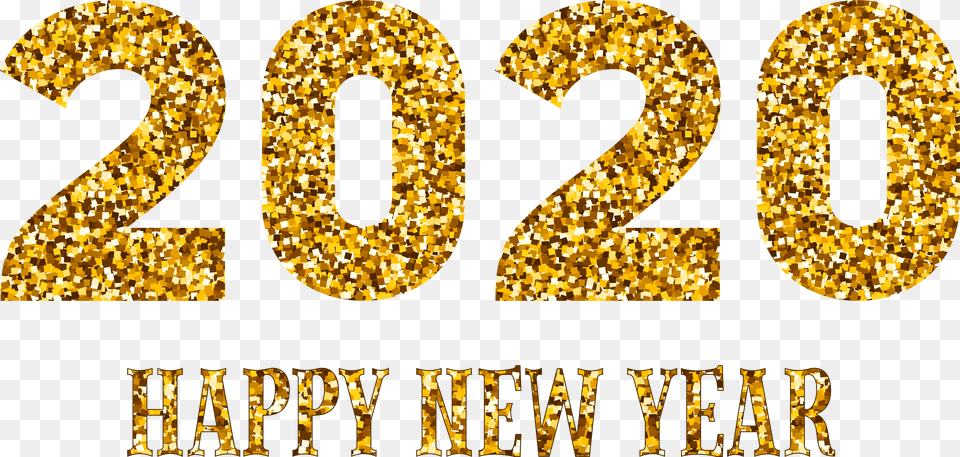 2020 Happy New Year Transparent Image, Gray Free Png Download