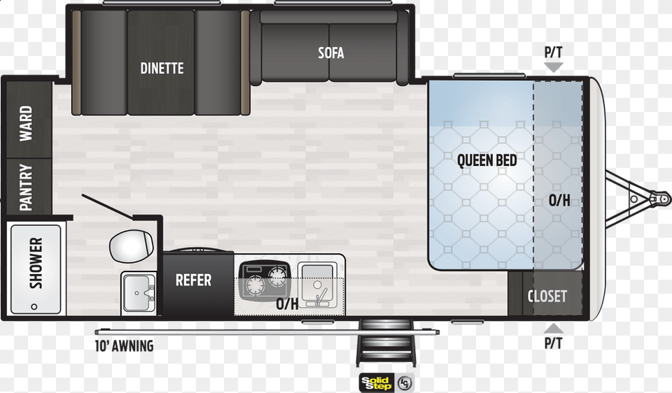 2020 Keystone Springdale 1860ss Floor Plan, Diagram, Floor Plan, Electronics Png Image