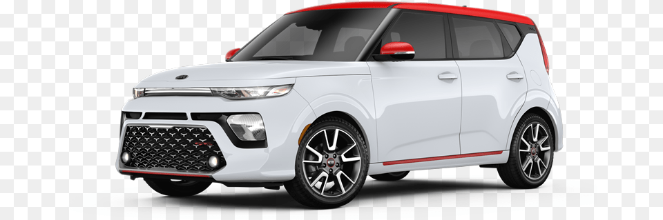 2020 Kia Soul Clear White And Inferno Red Two Tone, Car, Suv, Transportation, Vehicle Png