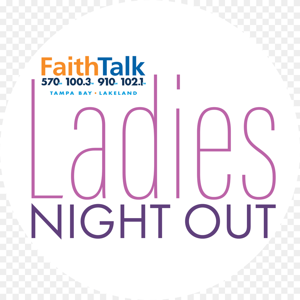 2020 Ladies Night Out Circle, Disk, Book, Publication, Text Png Image