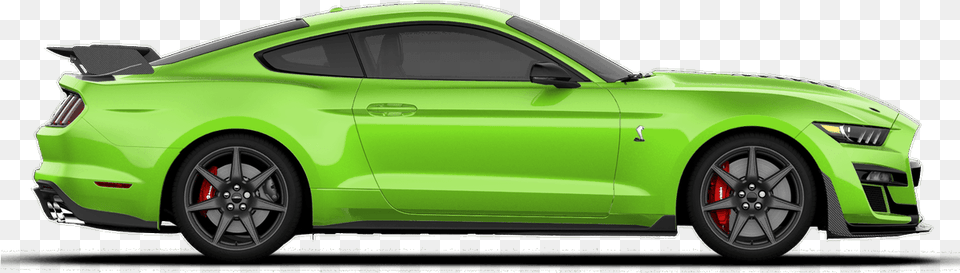 2020 Lime Green Mustang, Spoke, Car, Vehicle, Coupe Free Png