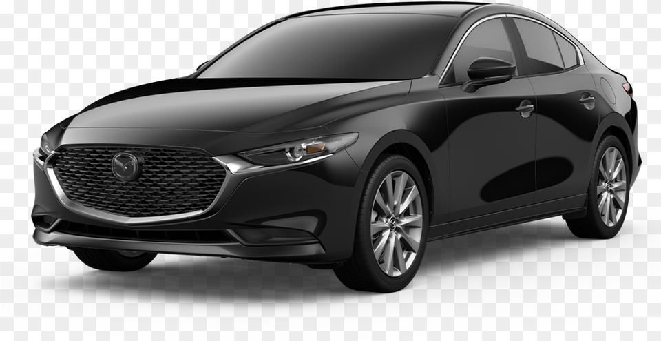 2020 Mazda 3 Black, Car, Sedan, Transportation, Vehicle Png