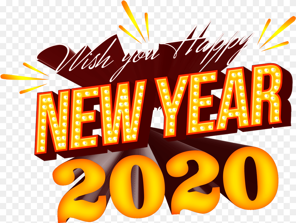 2020 New Year Hd Logo Naveengfx Graphic Design, Text, Dynamite, Weapon Free Png