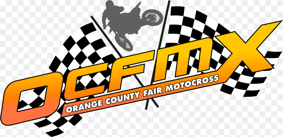 2020 Ocfmx Schedule Orange County Fair Speedway Language, Logo, Bulldozer, Machine, Baby Png Image