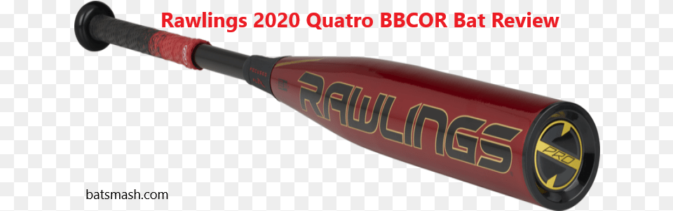 2020 Rawlings Quatro Pro Bbcor Review Batsmashcom Rawlings 2020 Quatro Pro Baseball Bat, Baseball Bat, Sport, Dynamite, Weapon Png Image