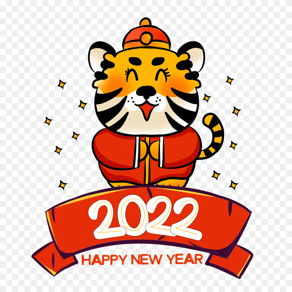 2022 Year Of The Tiger New Year, Baby, Person Free Png Download
