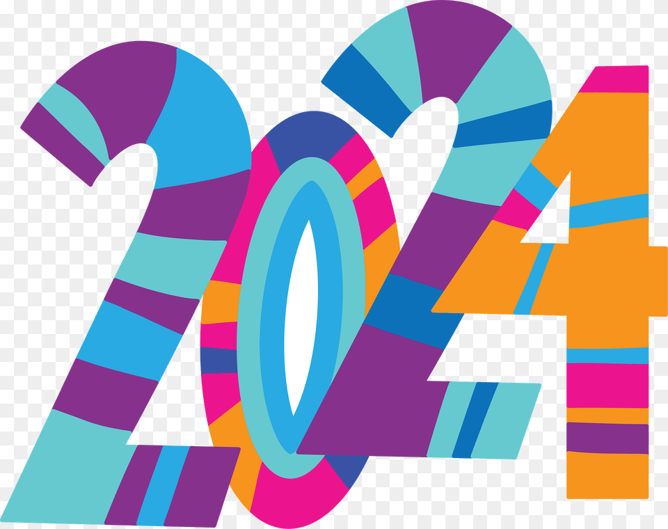 2024 Clipart, Art, Graphics, Number, Symbol Free Transparent Png