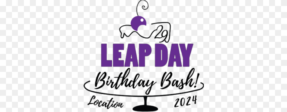 2024 Leap Day Birthday Celebration Language, Logo, People, Person, Text Png Image
