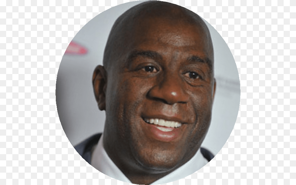 Magic Johnson, Adult, Portrait, Photography, Person Free Png Download