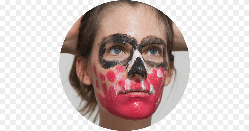 Face Paint, Adult, Female, Head, Person Free Png