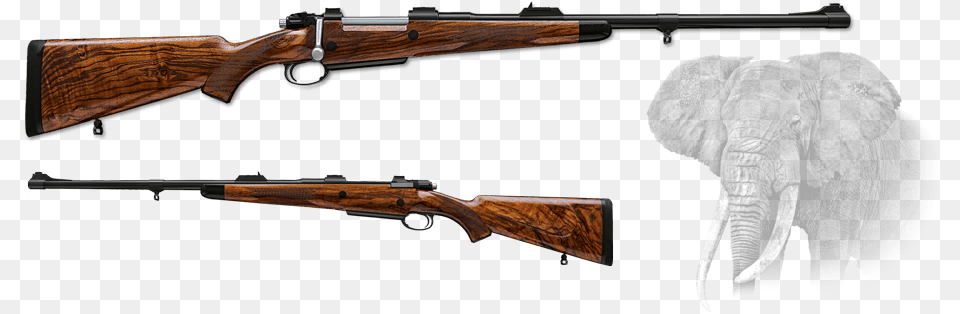 Hunting Rifle, Firearm, Gun, Weapon, Animal Free Png Download