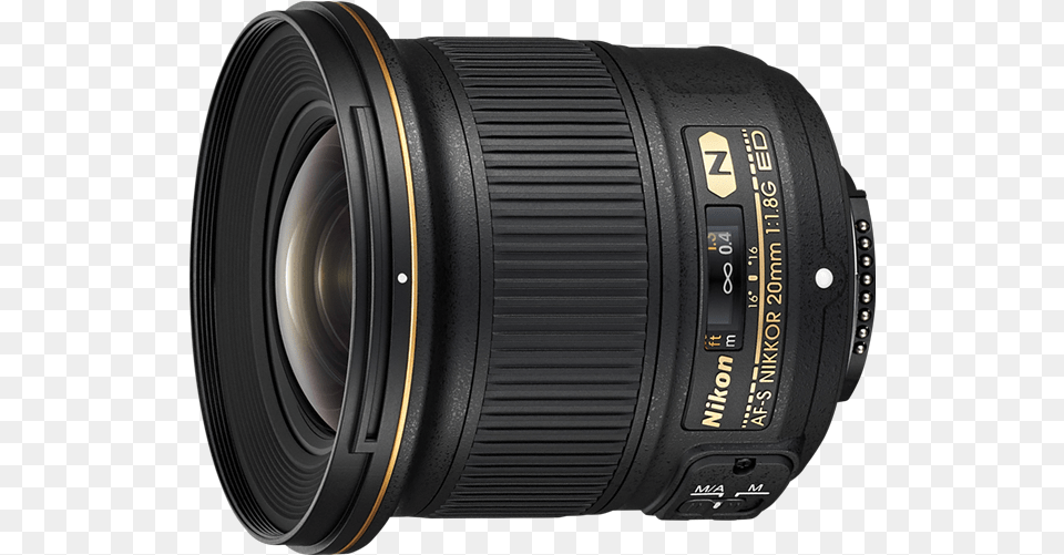 20mm F1 8g Front Nikon 20mm F, Camera, Electronics, Camera Lens Free Png