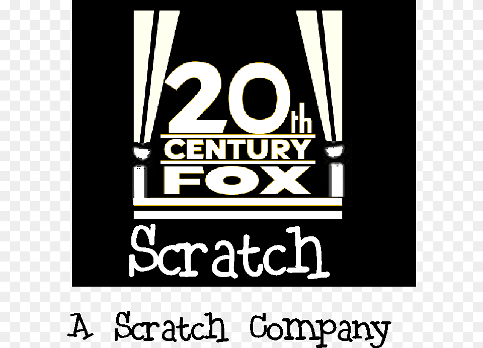 20th Century Fox Scratch Logo 20th Century Fox On Scratch, Text, Symbol Free Png