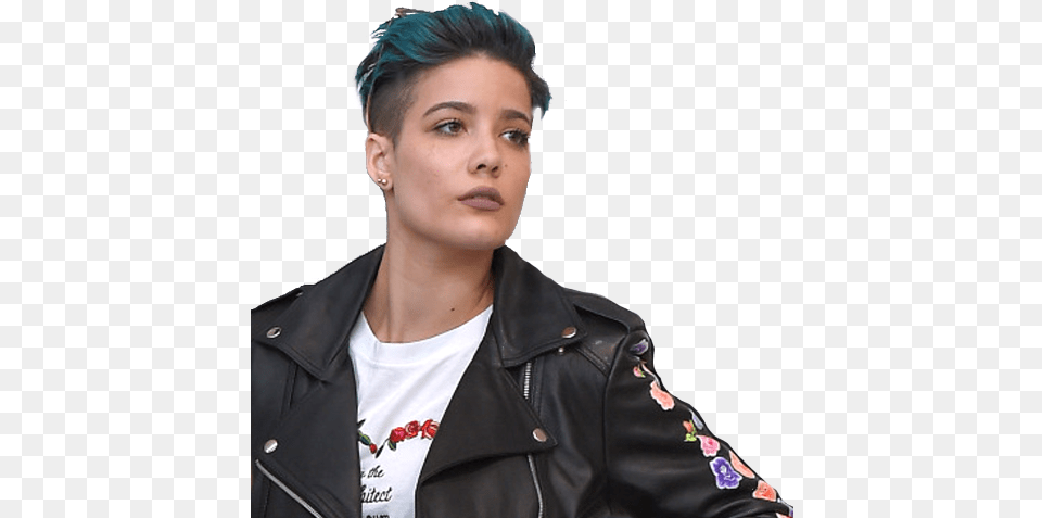 Halsey, Head, Person, Face, Photography Free Png Download