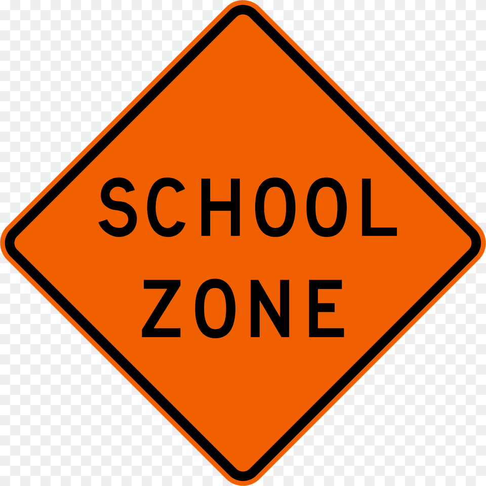 216 Act School Zone Used In The Australian Capital Territory Clipart, Road Sign, Sign, Symbol Png Image