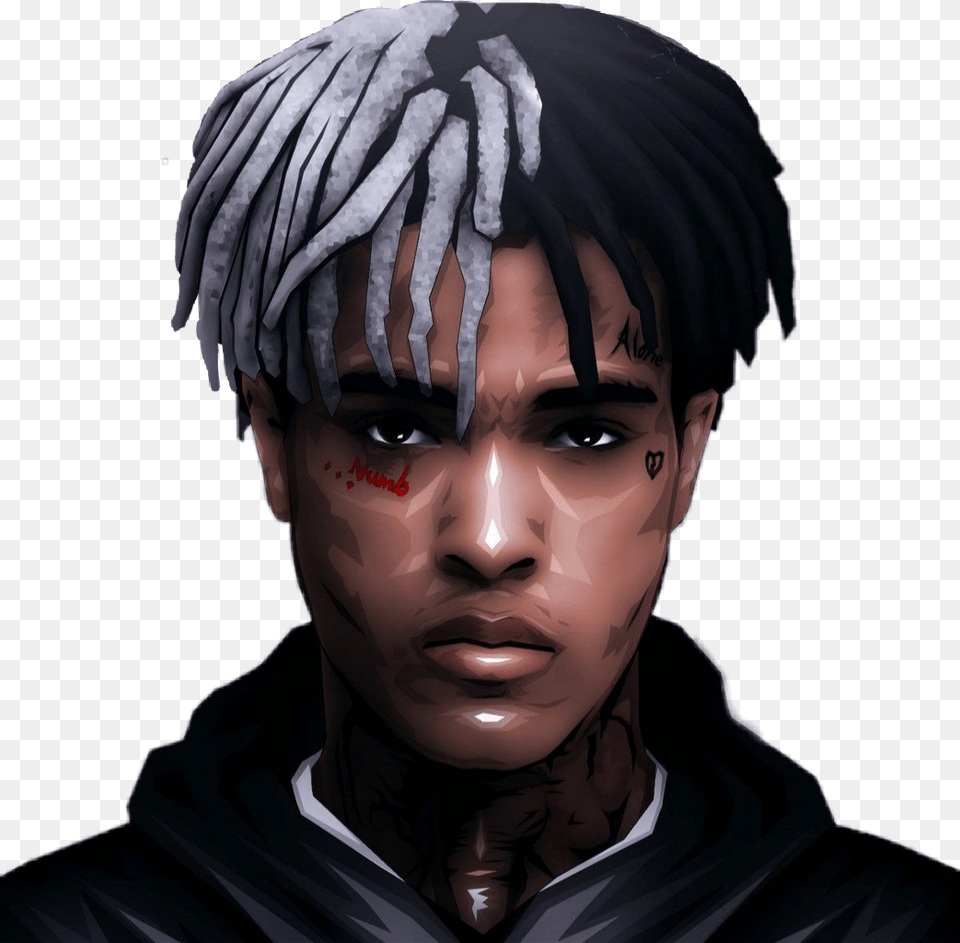 Xxxtentacion, Adult, Face, Head, Male Png Image