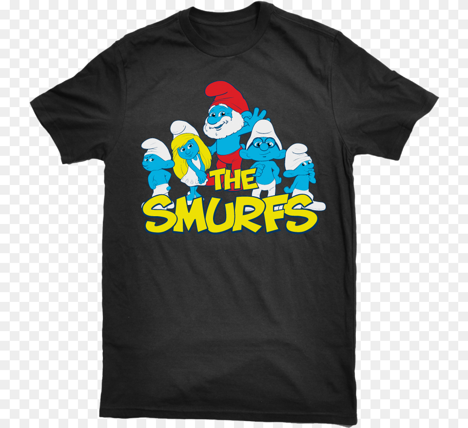 Smurfs, Clothing, T-shirt, Shirt, Baby Free Png
