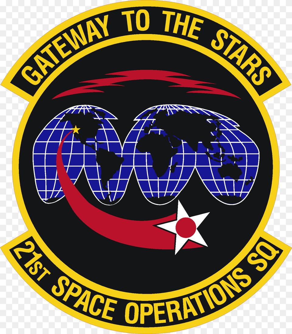 21st Space Operations Squadron 921 Contingency Response Squadron, Logo, Symbol, Emblem, Badge Free Png Download