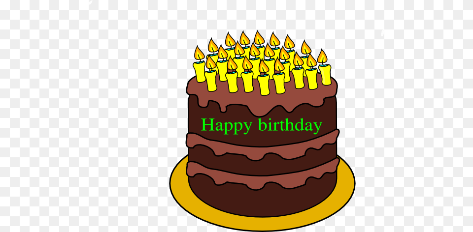 21th Birthday Cake Clip Art Chocolate Birthday Cakes, Birthday Cake, Cream, Dessert, Food Png Image