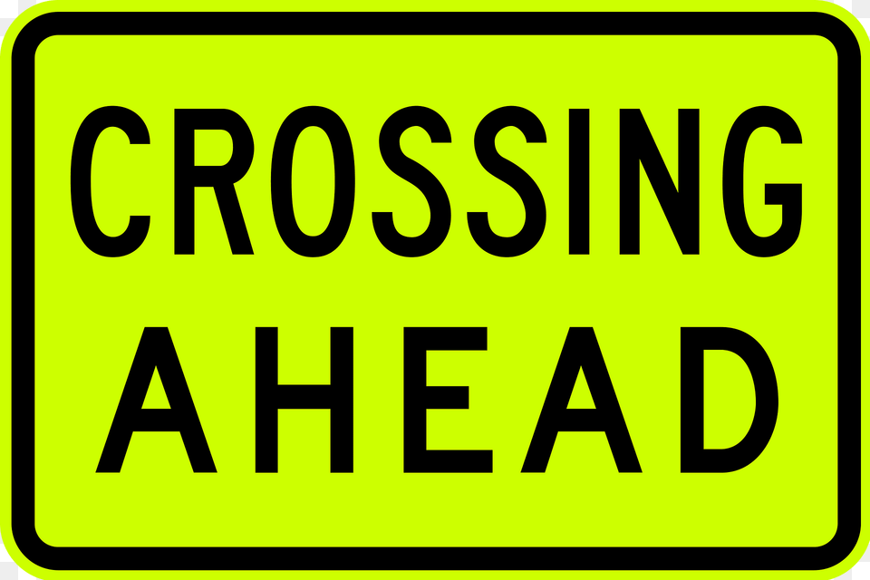 22 Crossing Ahead Clipart, License Plate, Transportation, Vehicle, Text Free Transparent Png