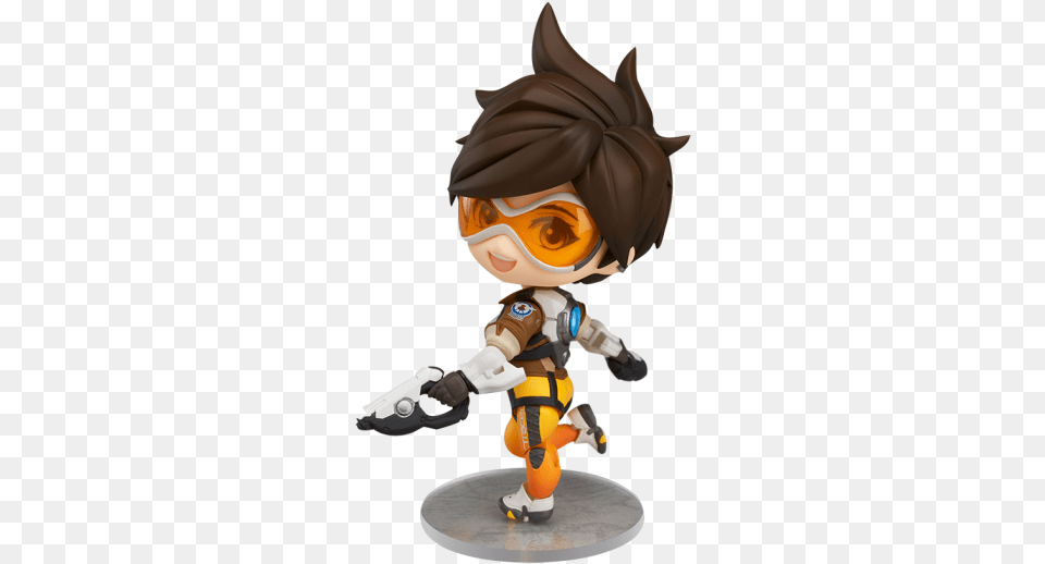 Tracer Overwatch, Figurine, Baby, Person, Face Free Png Download