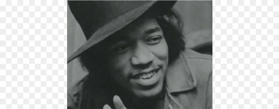 Jimi Hendrix, Head, Clothing, Face, Smile Png