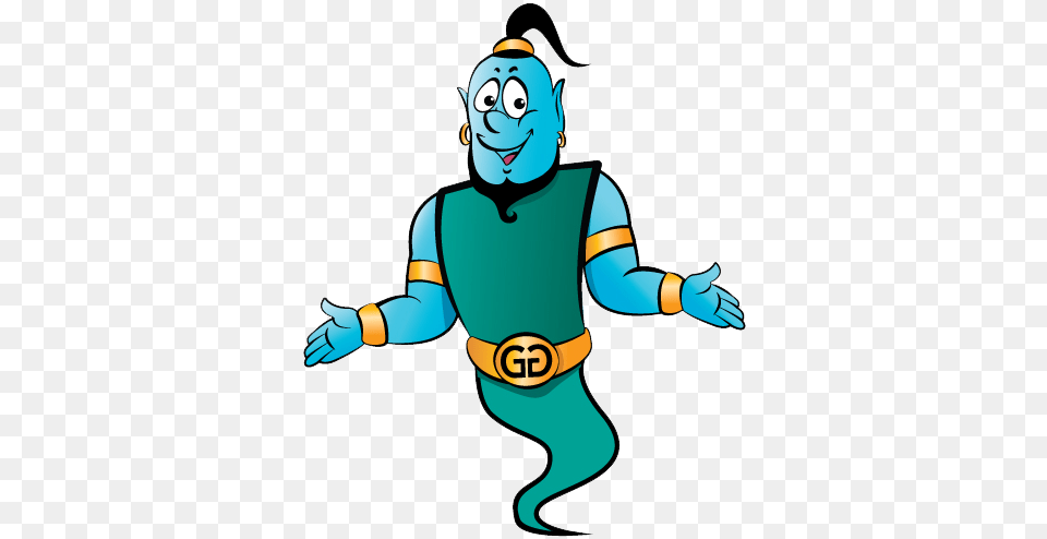 Genie, Cartoon, Baby, Person, Face Free Transparent Png