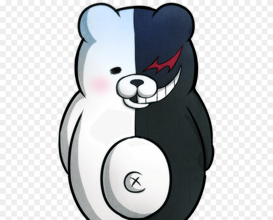 Monokuma, Nature, Outdoors, Snow, Snowman Png