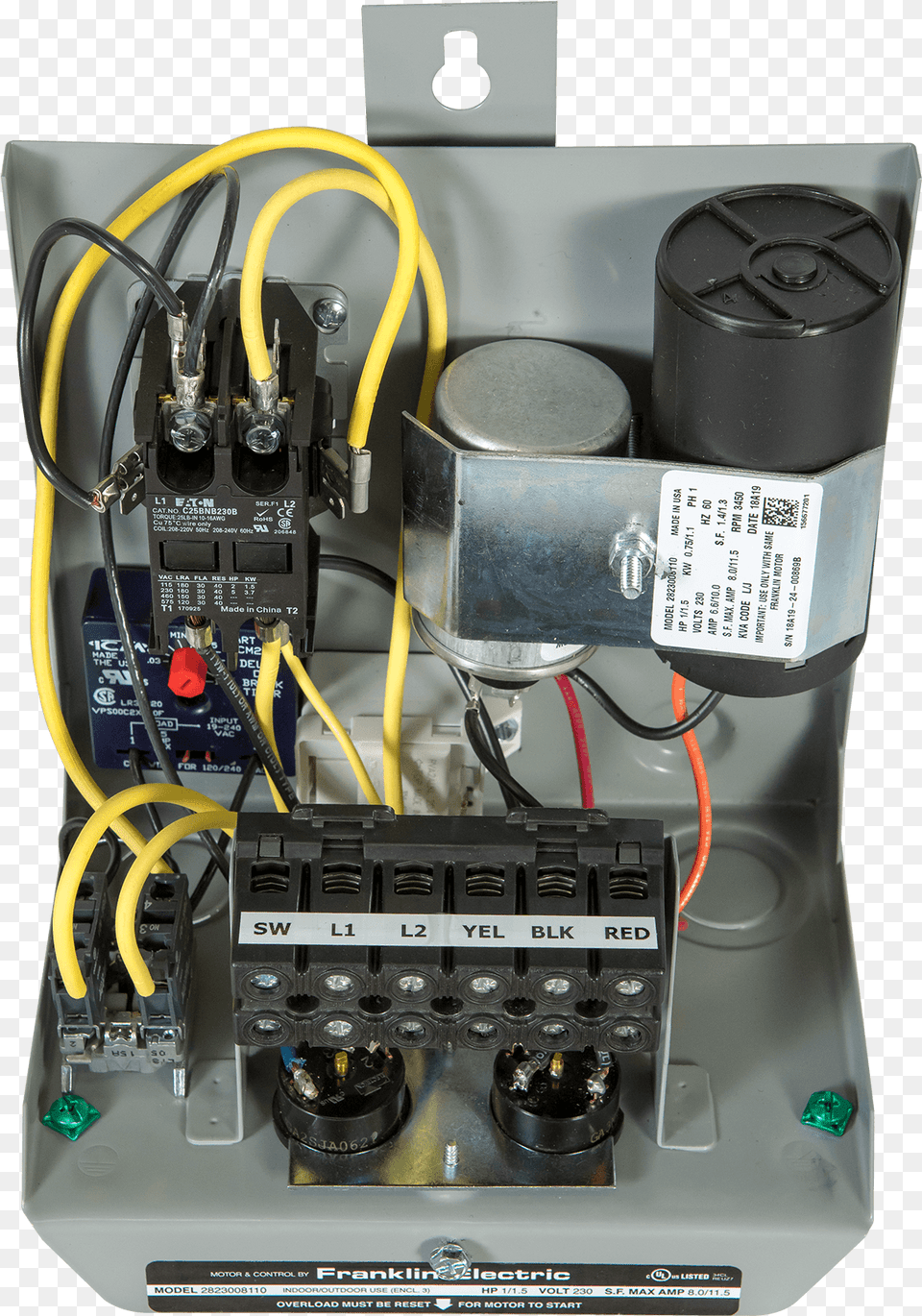 230v1ph Delux Control Panel Electronics, Wiring, Computer Hardware, Hardware, Qr Code Free Png Download