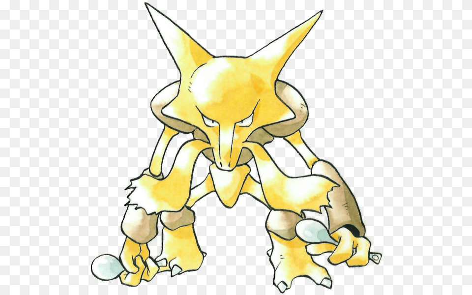 Alakazam, Art Free Png Download