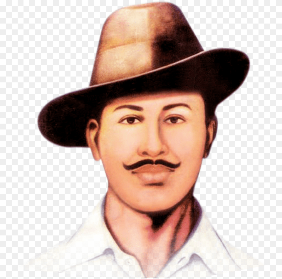 Bhagat Singh, Clothing, Hat, Adult, Person Free Png Download