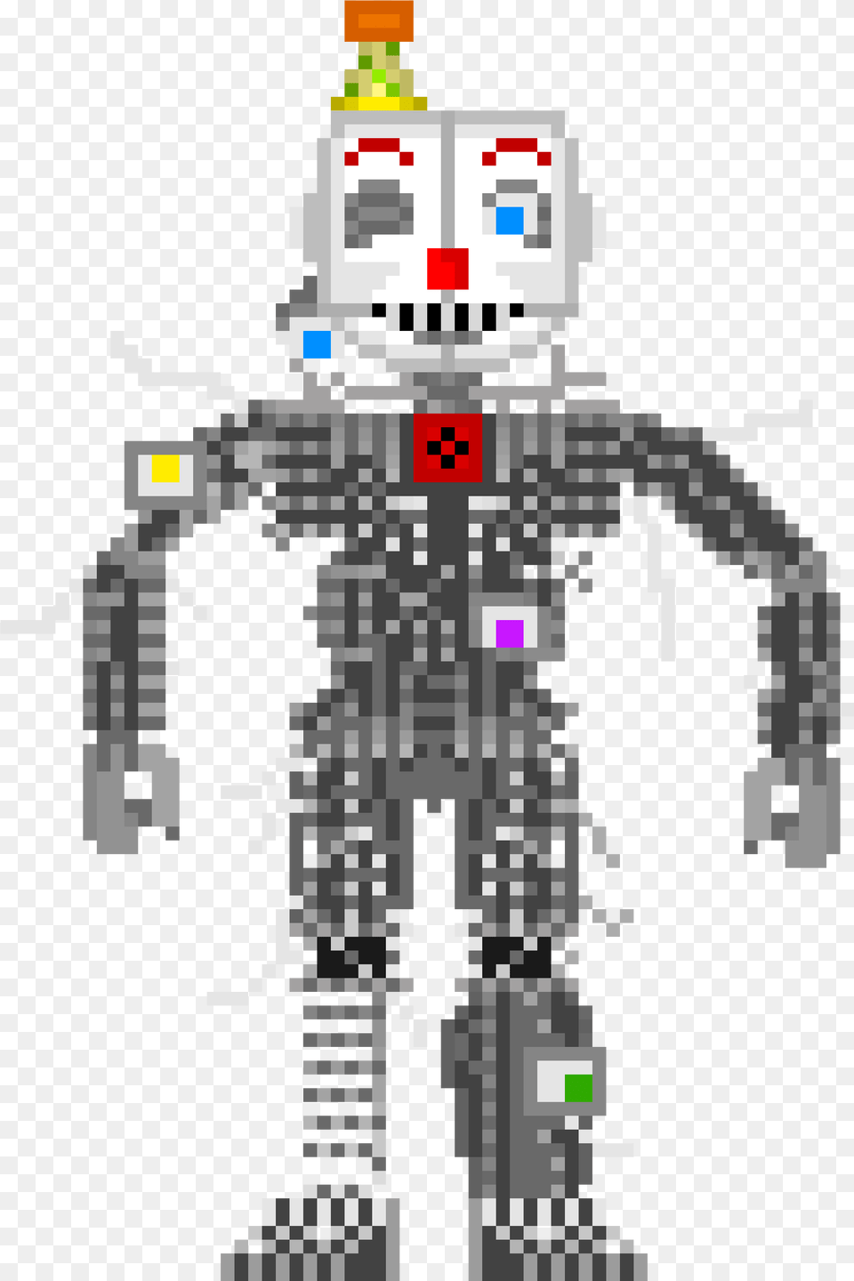 Ennard, Robot, Qr Code Free Transparent Png