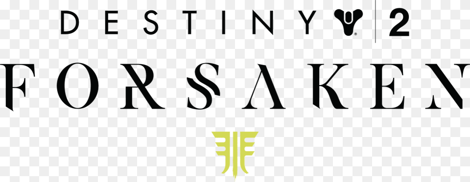 239 Forsaken Release Time Destiny 2 Forsaken Logo, Text Free Png Download