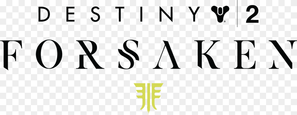 239 Update Destiny 2 Forsaken Logo, Text Png