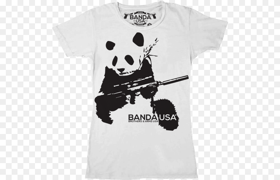 Banda, Clothing, T-shirt, Firearm, Weapon Png Image