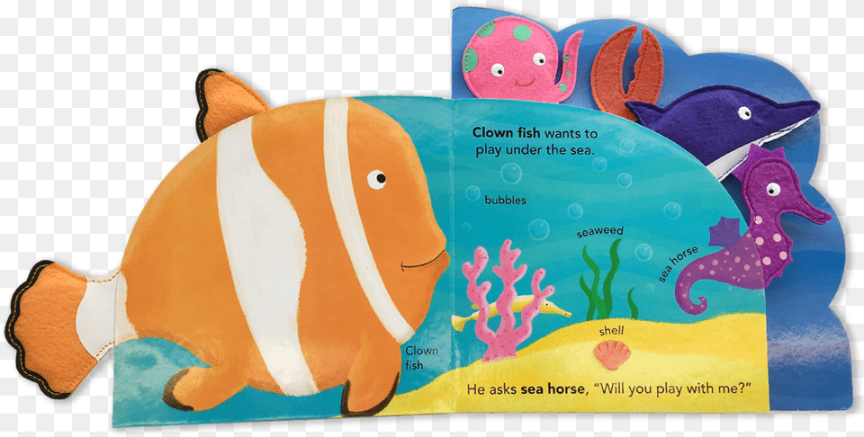 Under The Sea, Animal, Sea Life, Plush, Toy Free Png Download