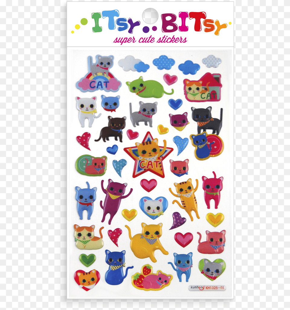 24 Itsy Bitsy Stickers Cat Eyes B Itsy Bitsy Stickers Cat Eyes, Applique, Pattern, Toy, Plush Png