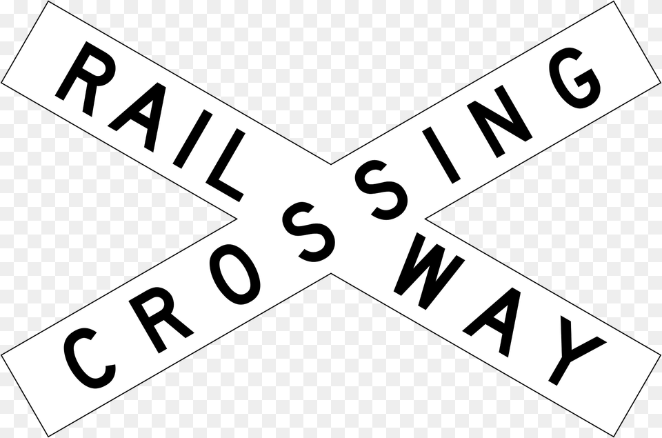 24 Railway Crossing Clipart, Text, Symbol, Number, Business Card Png Image