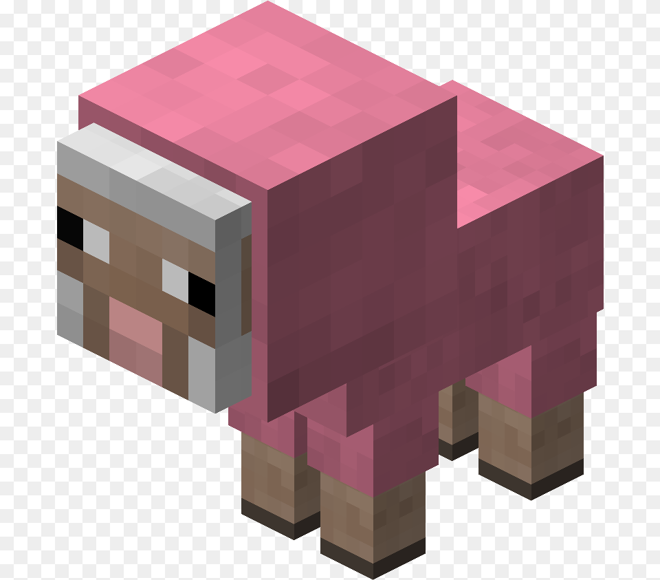 240 Minecraft Light Gray Sheep, Mailbox Free Png Download